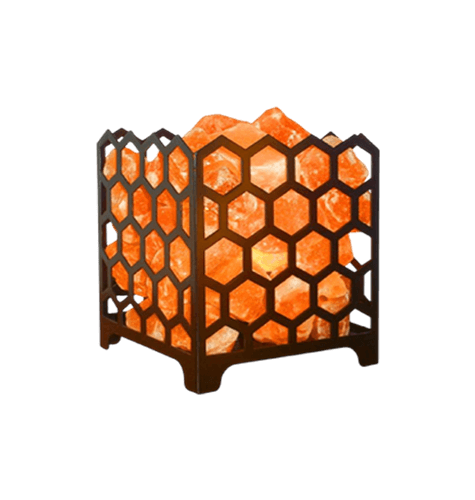 Iron Basket With Salt Chunks